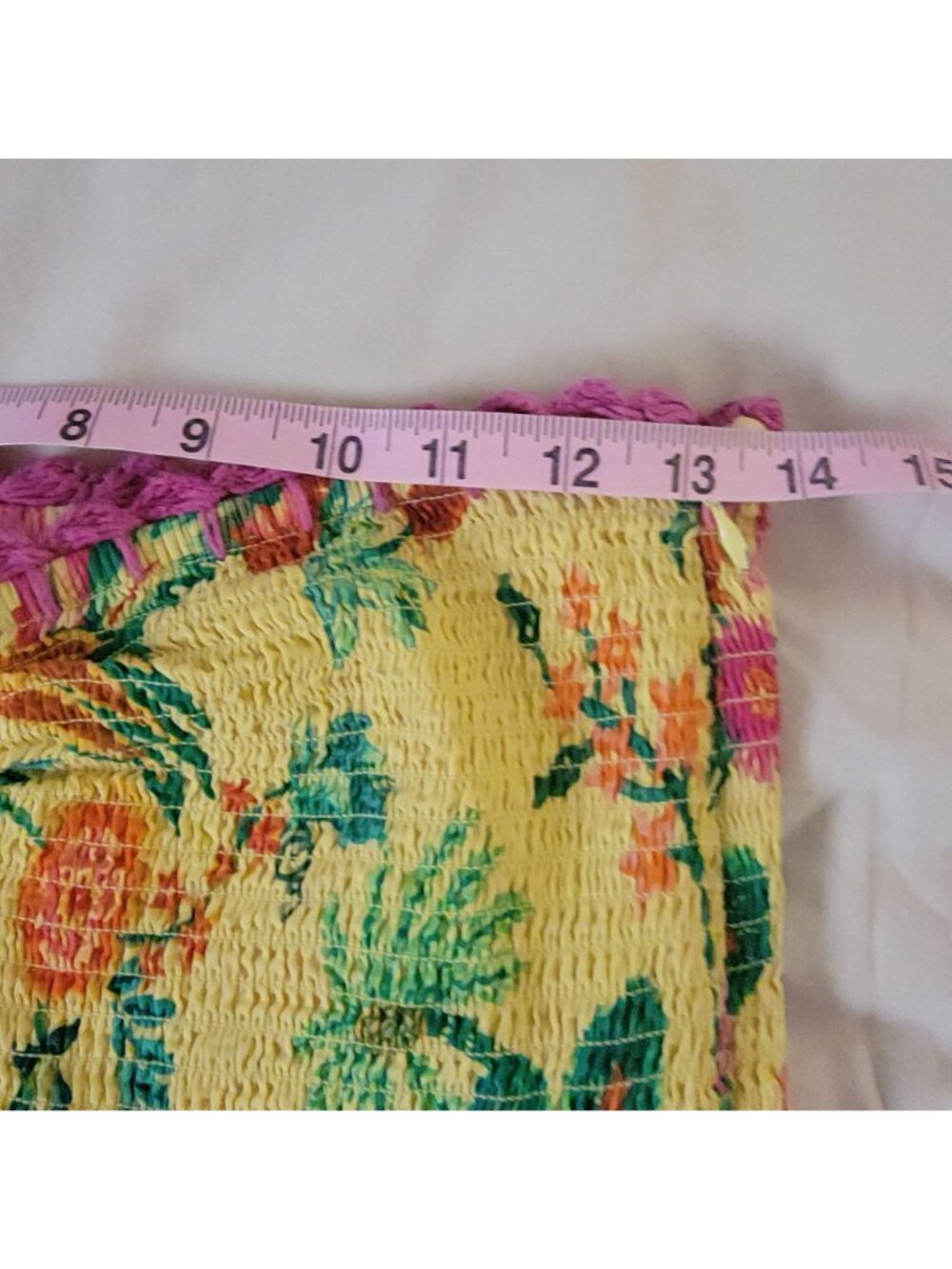 Anthropologie Farm Rio Delicate Fruit Garden Halter Maxi Dress Whimsical Women M - Picture 4 of 9